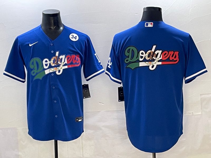 Men Los Angeles Dodgers blank blue Nike 2025 MLB All Star Jersey 0025